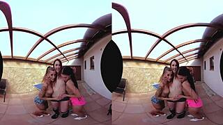 The Three Amazing Table Tennis Pussies Ride Hard