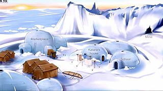 Sloppy blowjob on big tits in 4 elements trainer