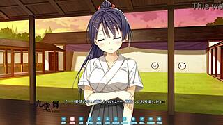 Koinaka's common route ecchi scene featuring Mai Kudou