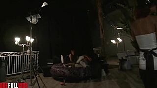 Beautiful Women Lifts Her Ass Cheek So He Can Watch His Cock Sink Into Her Twat