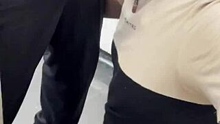 i suck the bricklayer's dick at the site till he jorrs milk