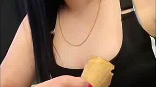 Busy with Step-Cousin in Bent Over Deepthroat Session