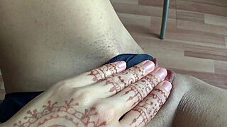 Orgasm With Panties Stuffed in Pussy Close Up!