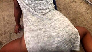 Twerking Upskirt Reveals Panties in Sexy Display