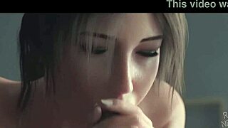 Lara Croft in a 3D animated hentai with a special squirt and creampie scene