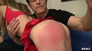 i'm horny blonde slut tiffany flowers gagging on a load of jizz with my big tits and pussy