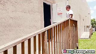 Military guys in uniform got handsy in group action. Bangtroop caught it all.