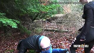 Hardcore Brutal Pegging by Lou Nesbit and Lia Louise in Domination