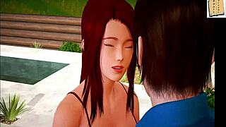 My new family 101 with big tits and redhead