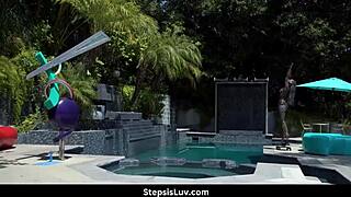 Special POV Video for Stepbro with Gizelle Blanco and Donnie Rock Sucking