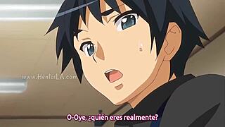 Anime Hentai Scene with Clothes Ripped in Action