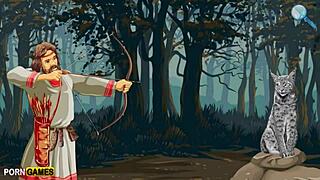 Greedy Wife Craves Monster Cock in Hentai Cartoon