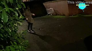 Cracky Showing Off Outdoors in Her Natural Style