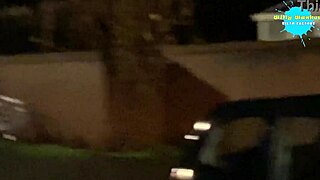 Cracky Showing Off Outdoors in Her Natural Style