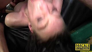 Bound Skinny Submissive Vs Rough Deepthroat Challenge