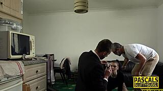 Bound Skinny Submissive Vs Rough Deepthroat Challenge