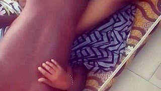 She Moans Loudly During Homemade Orgasm!