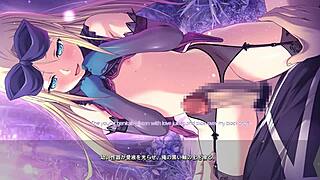 I love watching this hentai scene from Dungeon of Regalias with Character5 and subtitles.