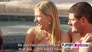 Swingers feel excited meeting and greeting nude in group sex