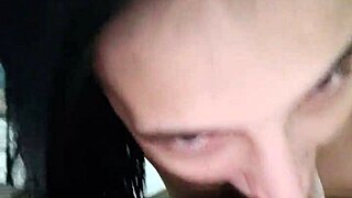 Amateur gives yummy blowjob in classroom pov leading to cumshot