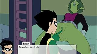 i’m obsessed with breaking starfire’s tight ass in wild anal action