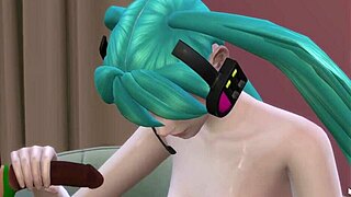 Miku Follada Por Un Negro