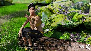 retrieving the past with bikini girls tanning in uncensored hentai