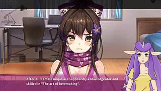 In ninnin days part 4, the sexy ninja maid serves her master