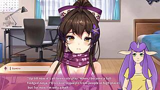 In ninnin days part 4, the sexy ninja maid serves her master