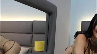 kendraparker shows off her sexy latina buttocks on webcam