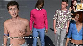 Exploring the chick route in Being a Dik 5