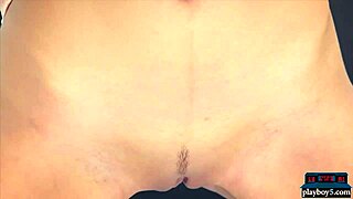 Czech redhead Paula Shy strips naked showing big boobs