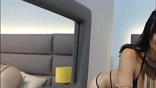 kendraparker shows off her sexy latina buttocks on webcam