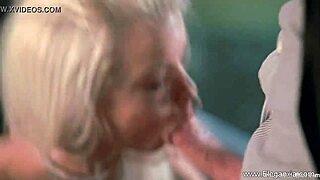 blowjob session heats up with erotic milf swallowing skills