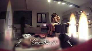 blonde petite girlfriend blows slowly until cumshot in mouth