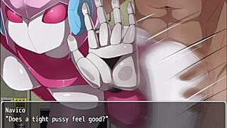 Hero dominated as villainess plays with his huge cock in wild hentai action - Villainess Quest Part 5