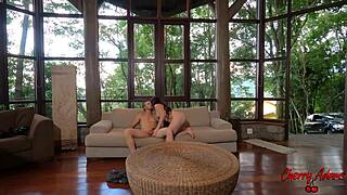 Rough fucking in front of the photographer!