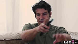 yo, roommate got ebony milf nicole kitt hooked on porn watching!