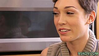 Lily Labeau, The Brunette Milf Pornstar, Receives Detailed Oral Sex, Fingering, And Hardcore Masturbation Leading To Cumshot In HD