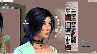 Creating Indian Looking Teen 18+ Girl Sim - 2