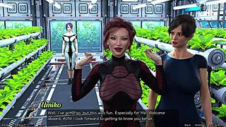 Stranded in Space 2: Meeting Busty Step Sisters in 3D Cartoon Hentai Game