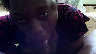 good performance by ebony girl