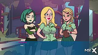 checking out all costumes in camp pinewood game 😊