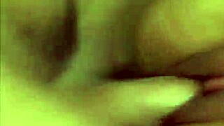 She Masturbates Alone Then Man Cums On Tits