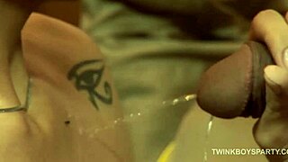 Skinny Latin Twinks Savor Bareback Fucking with Cum Eating Finish