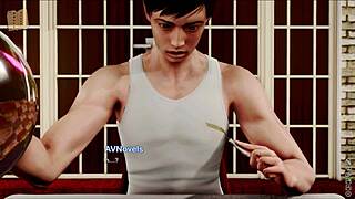 Exploring The Inn In This Hentai Anime Game