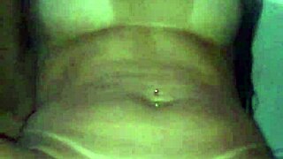 Hot brunette wife enjoys sex with lover