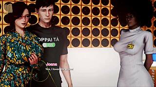 Exploring The Inn In This Hentai Anime Game