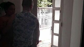 With The Excuse Of Flour, I Fuck My Best Friend's Wife And Cum On Her Face