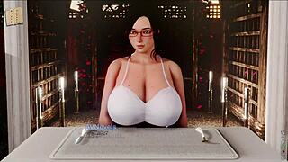 Exploring The Inn In This Hentai Anime Game